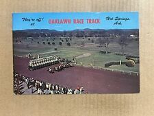 Postcard Hot Springs AR Arkansas Oaklawn Race Track Horse Racing Vintage PC picture
