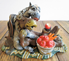 Montana Silversmith Horse Elmer & Ellie Love Western Picnic Apples Limited Resin picture