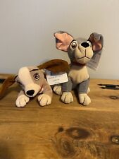 Disney Store Lady And The Tramp Plush Mini Bean Bags picture