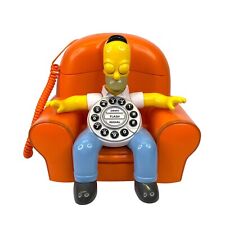 The Simpsons At Home Homer Simpson Push Button Telephone KNG America Untested picture