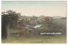 SINGAPORE - MALAY VILLAGE - c1910s Postcard - numbered (78) picture