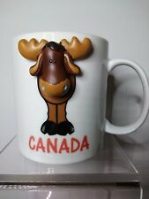 Canada 3D Moose Coffee Mug Cup Canadian Flag picture