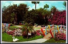 Postcard Fabulous Fantasy Valley In Florida's Cypress Gardens FL S40 picture