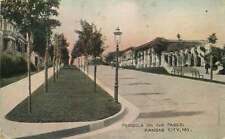 Postcard Pergola on the Paseo, Kansas City, Missouri - circa 1906 picture