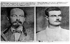 Outlaws Cole and Robert Younger Reprint Postcard  #77500 picture