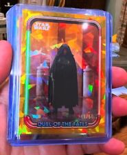 🔥2024 Star Wars Sapphire. Duel Of The Fates: Enter Darth Maul. DF-2. Gold /50. picture