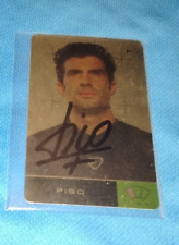LUIS FIGO FC INTER PORTUGAL REAL Madrid Barca 98 CARD NIKE HAND SIGNED AUTOGRAPH picture
