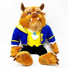 Disney Store Large Beast Plush From Beauty & The Beast Stuffed Animal Toy 18” picture