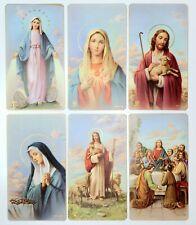 VTG 6 FRATELLI BONELLA ITALY Holy Prayer Cards Catholic Religious 101 SERIES picture