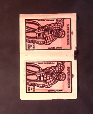 1980 Reyauca Marvel - Unopened Double Pack (Rare White Back Pack) - Venezuelan picture