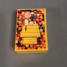 Vintage Hallmark Peanuts Snoopy Miniature Playing Cards 1990’s New MIB picture