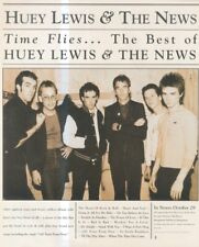 HFBK41 PICTURE/ADVERT 13X11 HUEY LEWIS & THE NEWS :TIME FLIES picture