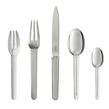 NEW PUIFORCAT GUETHARY STAINLESS STEEL 5 PIECE FLATWARE SET BRAND NIB SAVE$ F/SH picture