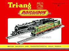 TRAIN RAILWAY MODEL CONTINENTAL TRIANG 400mm x 300mm STEEL SIGN NOT TIN TB09 picture
