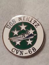 US Navy USS Nimitz CVN-68  Lapel PIN Naval Aircraft carrier 1 inch Pin approx picture