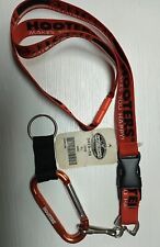 NOS Vintage Hooters Orange Lanyard by Super Sports Hooters Makes You Happy Logo picture
