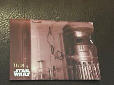 2019 Topps Star Wars Empire Strikes Back Black & White Red Hue /10 Card 12 NM picture