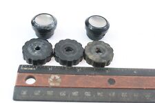 1954-1955 KAISER LOT OF 5 USED DASH RADIO KNOBS NICE SOLD AS A LOT picture