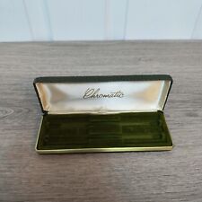 Vintage 1960's Chromatic Green Clamshell Case picture