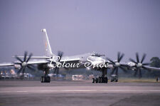 Russian AF Tupolev TU-95 '23', Fairford, 7.94, Colour Slide, Aviation Aircraft picture