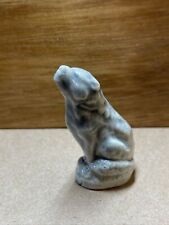 Vintage Wade England Miniature Porcelain Figurine Whimsies Wolf picture