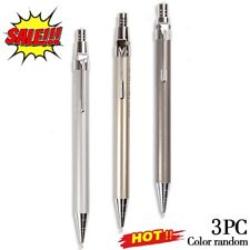 3Pcs 0.7mm Iron Metal Mechanical Automatic Pencil Drawing Tool School Office US picture