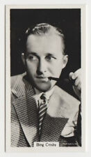Bing Crosby 1939 RJ Lea Famous Film Stars Tobacco Card #15 picture