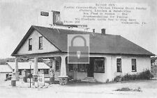Ridge Inn Restaurant Gas Station Collegeville Pennsylvania PA Reprint Postcard picture