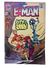 E-MAN No. 4 Aug. 1974  Charlton Comics VF picture