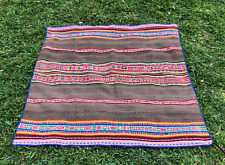 Unique Handwoven Bohemian Beauty: Handwoven Blanket for a Stylish Home Retreat picture