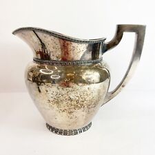 Vintage Silver Plated Hallmark # H652 Water Pitcher Tarnished picture