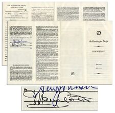 Actress Mary Astor Signed Lease Agreement picture