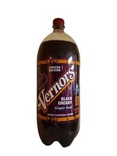 NEW RARE Vernors Black Cherry 2L 2 Liter Bottle Ginger Ale Soda Pop LIMITED picture