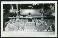 BH & S MINE MILL KELLOGG IDAHO BUBBLES IN FLOTATION CELL 1940s RPPC POSTCARD picture