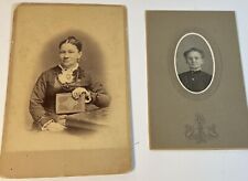 CDV, Studio Portrait, Victorian Woman Fashion Antique Photograph Pictures picture