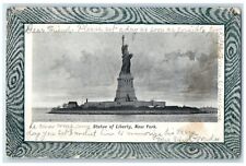 1905 Statue Liberty Sculpture Exterior New York City New York Vintage Postcard picture