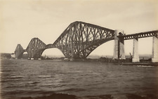 J.V. Scotland, Le Pont du Forth Vintage Albumen Print, Le Pont du Forth is a Little picture