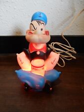 1959   POPEYE LAMP ALAN JAX LAMP  WORKS GREAT   OLD ITEM picture