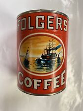 Vintage Folgers Coffee Can Puzzle 1980's Sealed Unopened Home Decor picture