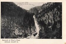 Woodland Park Pike's Peak Cog Railroad Colorado CO c1905 Postcard picture