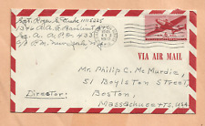 WORLD WAR II MILITARY MAIL APO 433 1945 INDIA picture