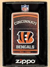 Cincinnati Bengals Est 1968 NFL 29938 Chrome Zippo Lighter NEW picture