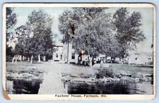 1920's FAIRBANK MARYLAND FAULKNER HOUSE UNUSED POSTCARD SEE PICS FOR CONDITION picture