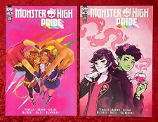 Monster High Pride #1 (One-Shot) A B set, IDW, 2024; LGBTQ+; Mattel dolls picture