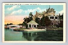 Thousand Islands NY-New York, Cherry Island, Antique Vintage c1925 Postcard picture