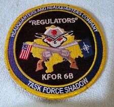 NATO KFOR 6B Military Patch Headquarters Task Force Shadow Regulators non iron picture