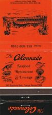 VINTAGE MATCHBOOK COVER. THE COLONNADE. TAMPA, FL. picture