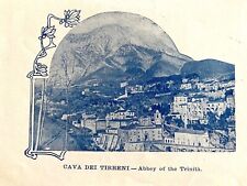 1920s HOTEL CAPPUCCINI CONVENT vintage advertising tourist booklet AMALFI, ITALY picture