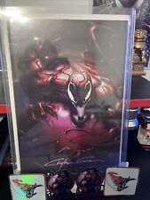 CARNAGE #1 CLAYTON CRAIN EXCLUSIVE VIRGIN VARIANT SIGNED W COA LTD 429/600 picture