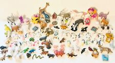 HUGE Lot Miniature Figures Animals pigs cats dogs birds and more picture